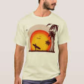 Sunset Beach T - Shirt (Vorderseite)