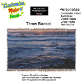 Sunset Beach Throw Blanket 49 Decke