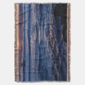 Sunset Beach Throw Blanket 49 Decke (Vorderseite Vertikal)