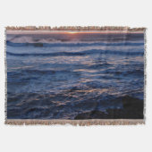 Sunset Beach Throw Blanket 49 Decke (Vorderseite)