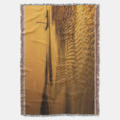 Sunset Beach Throw Blanket 6 Decke (Vorderseite Vertikal)