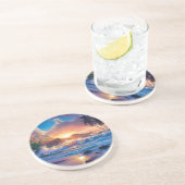 Sunset Beach Untersetzer (Seite)