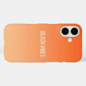 Sunset Beach Vibes - Modernes Design Case-Mate iPhone Hülle (Rückseite (Horizontal))