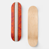 Sunset Beach Vintag Surf Hawaiian Skateboard (Vorderseite)