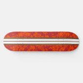 Sunset Beach Vintag Surf Hawaiian Skateboard (Horizontal)
