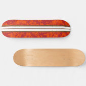 Sunset Beach Vintag Surf Hawaiian Skateboard (Horizontal)