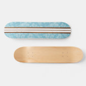 Sunset Beach Vintag Surf Skateboard (Horizontal)