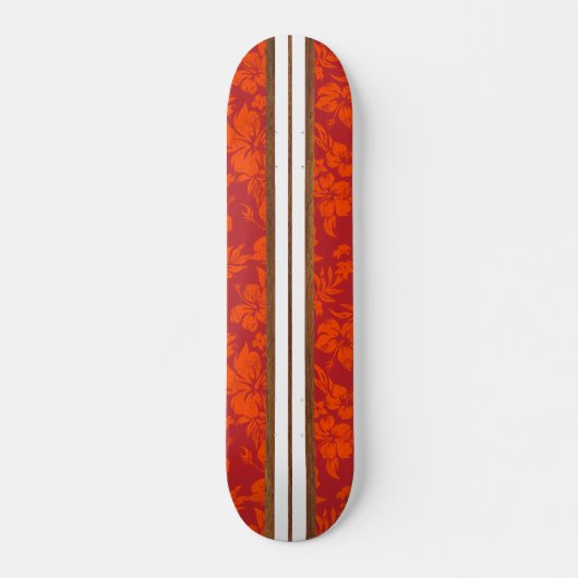 Sunset Beach Vintag Surf Skateboard (Vorne)