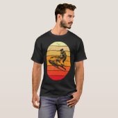 Sunset Beach Vintage Jet Ski T-Shirt (Vorne ganz)