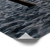 Sunset Beach Volleyball Print Poster (Ecke)