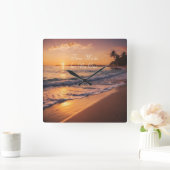 Sunset Beach Walk Uhr (Zuhause)