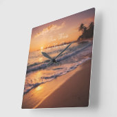 Sunset Beach Walk Uhr (Winkel)