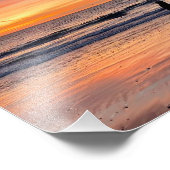 Sunset Beach Walk - Venice Beach, CA Fotodruck (Ecke)