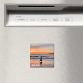 Sunset Beach Walk - Venice Beach, CA Magnet (In Situ (Geschirrspüler))