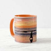 Sunset Beach Walk - Venice Beach, CA Tasse (Vorderseite Links)
