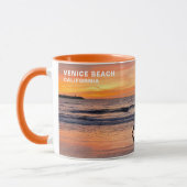 Sunset Beach Walk - Venice Beach, CA Tasse (Links)