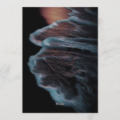 Sunset Beach Wedding Invitation Einladung (Rückseite)