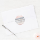 Sunset Beach Wedding | Thank You Sticker (Umschlag)