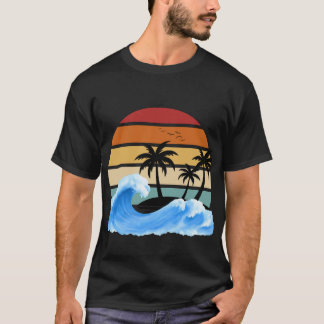 Sunset Beach — Wo WiFi schwach ist, aber die Stimm T-Shirt