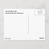 Sunset Bethany Postcard Postkarte (Rückseite)