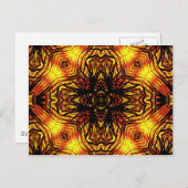 Sunset beyond_ postkarte (Vorne/Hinten)