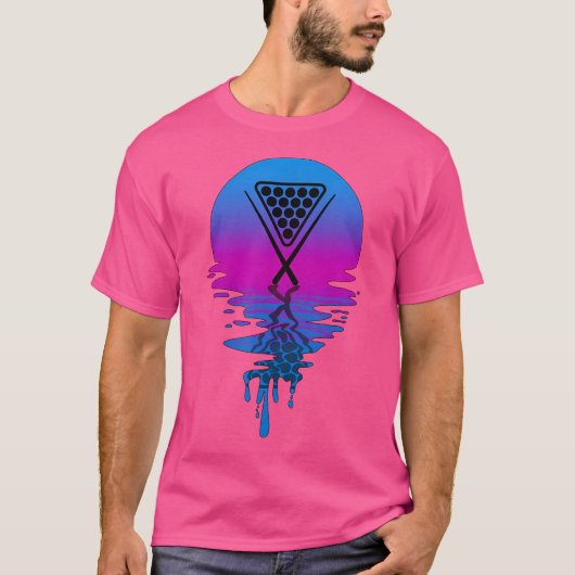 Sunset Billiards T-Shirt (Vorderseite)