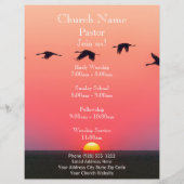 Sunset Birds Church Flyer, Mitglied der US Service Flyer (Vorne)