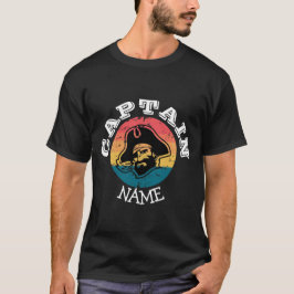 Sunset Black Beard Pirate Party T - Shirt