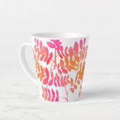 Sunset-Blätter Milchtasse (Linke Ecke)