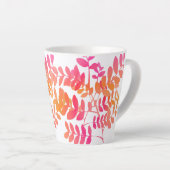 Sunset-Blätter Milchtasse (Rechte Ecke)