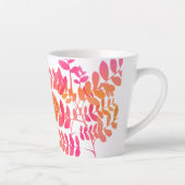 Sunset-Blätter Milchtasse (Rechts)