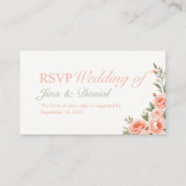 Sunset Bloom Begleitkarte (Vorderseite)