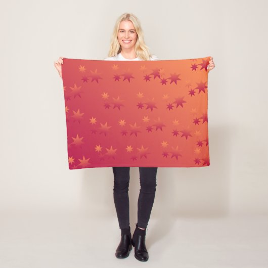 Sunset Bloom Cosy Throw Blanket Fleecedecke (Beispiel)
