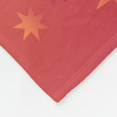 Sunset Bloom Cosy Throw Blanket Fleecedecke (Ecke)