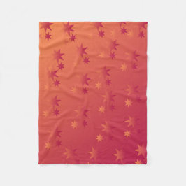 Sunset Bloom Cosy Throw Blanket Fleecedecke