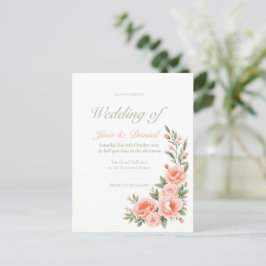 Sunset Bloom Postkarte