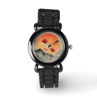 Sunset Blossom Wristwatch Armbanduhr