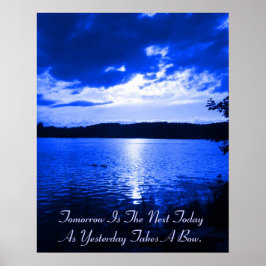 Sunset Blue 2 Poster