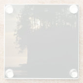 Sunset Bluff Glasuntersetzer (Rückseite)