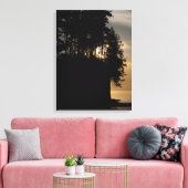Sunset Bluff Leinwanddruck (Insitu (Wohnzimmer))