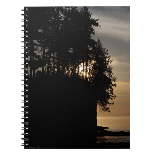 Sunset Bluff Notizblock (Vorderseite)