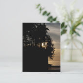 Sunset Bluff Postkarte (Stehend Vorderseite)