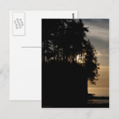 Sunset Bluff Postkarte (Vorne/Hinten)