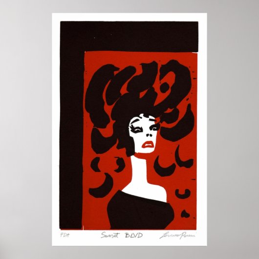 Sunset BLVD Poster (Vorne)