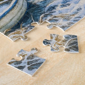 Sunset Boote Flussufer Aquarell havelland Puzzle (Seite)