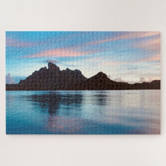 Sunset Bora Bora Puzzle (Horizontal)