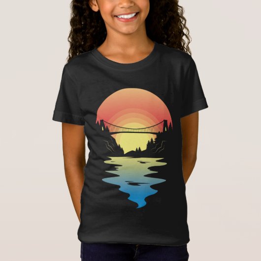 Sunset Bridge T-Shirt (Vorderseite)