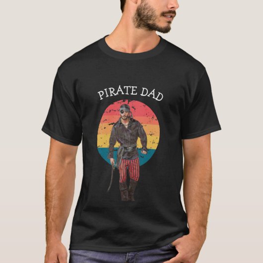 Sunset Brown Party Pirate T - Shirt (Vorderseite)