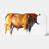 Sunset Bull 2010 Case-Mate iPhone Hülle (Rückseite (Horizontal))