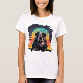 Sunset Bulldog Vibes T-Shirt